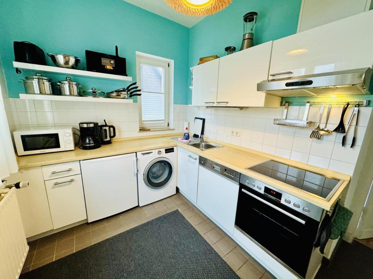 Appartamento Bootshaus/ Holzdeck Rostock Esterno foto